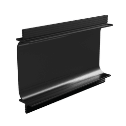 Horios Griffmulde GSA Stangenware 2500 mm Alu schwarz eloxiert