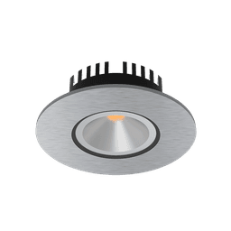 Zoruna Junior 6.0W/230V 2700K 400lm, rund,alu geb,IP44,RA>92 dimmbar PH Abschnitt, Lin230