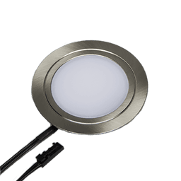 Mesa 58 3.6W/12V DC 3000K edelstahleffekt, Ltg. 2m Jo-Stecker