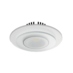 Zoruna R 6.0W/230V 2700K 90° 400lm, rund, weiss,IP44,RA>92 dimmbar PH Abschnitt, Lin230