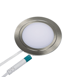 Mesa 58 3.6W/24V DC 2700K edelstahleffekt, Ltg.0.05/2.0m RA>90, 295 lm, Lin24-Stecker