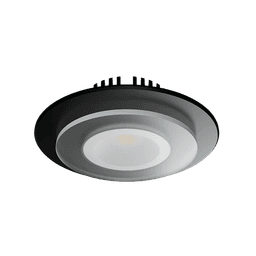 Zoruna R 6.0W/230V 2700K 90° 400lm, rund,schwarz,IP44,RA>92 dimmbar PH Abschnitt, Lin230